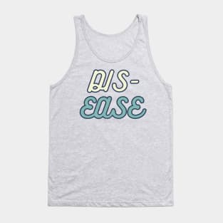 BTS song title Dis ease typography Tank Top